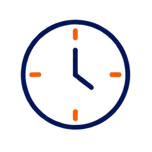 Horloge représentant un apprentissage à son rythme